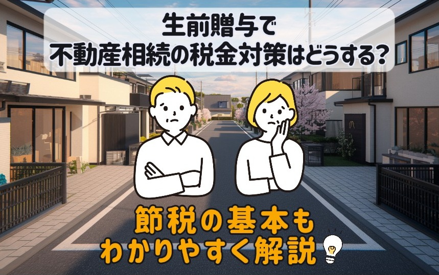 生前贈与で不動産相続の税金対策はどうする？節税の基本もわかり...の画像