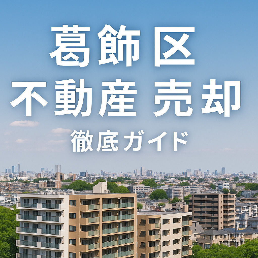 【完全版】葛飾区で不動産を売却するための徹底ガイド 〜相場・...の画像