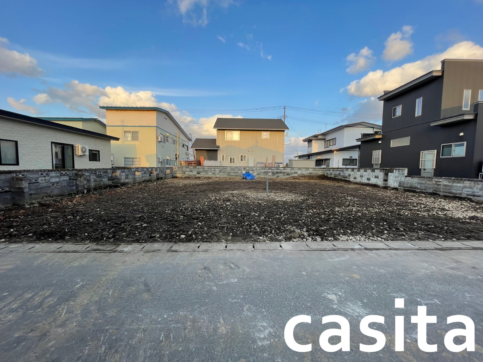 大仙市大曲の土地物件お取引事例の画像