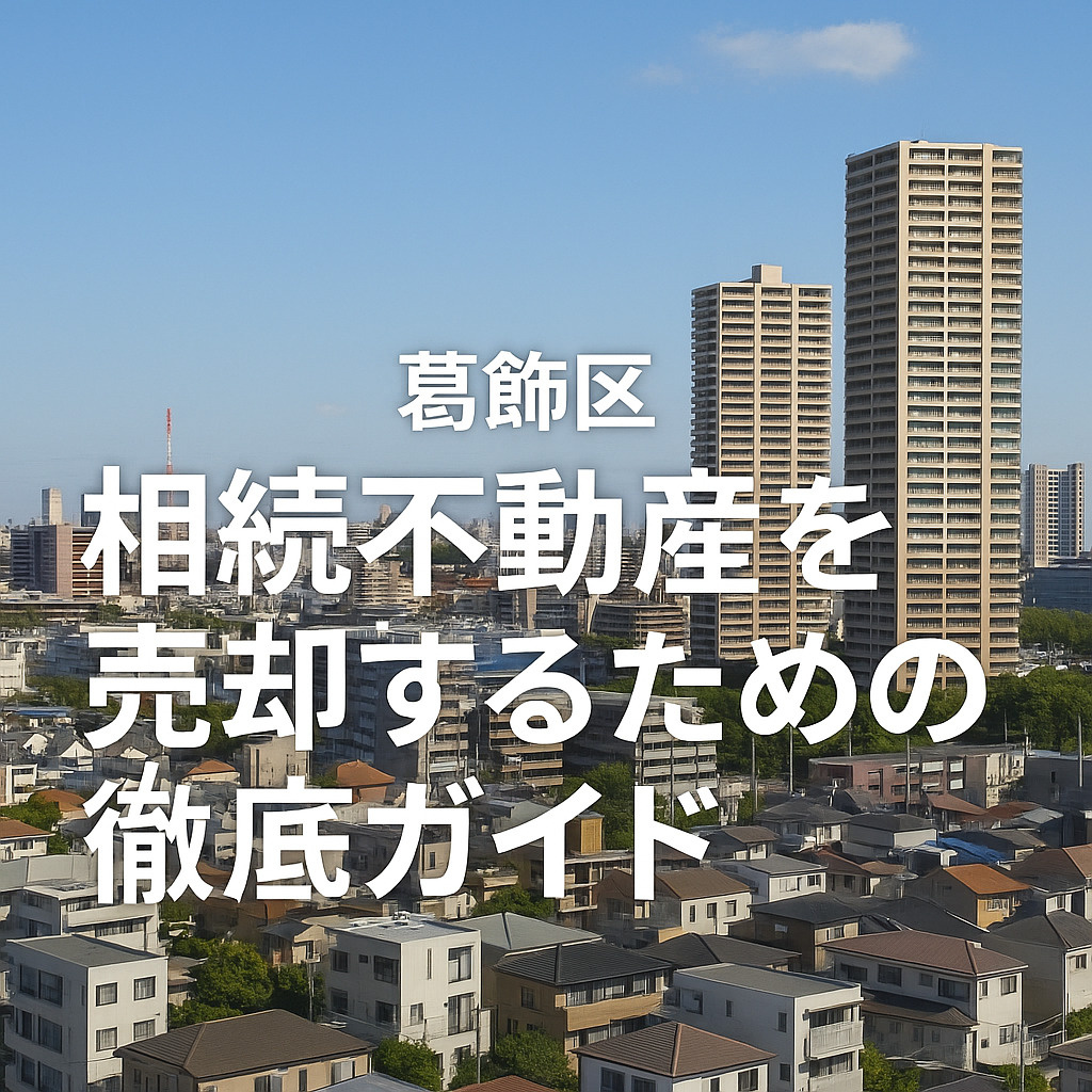 【葛飾区版】相続不動産を売却するための徹底ガイド 〜相場・流...の画像