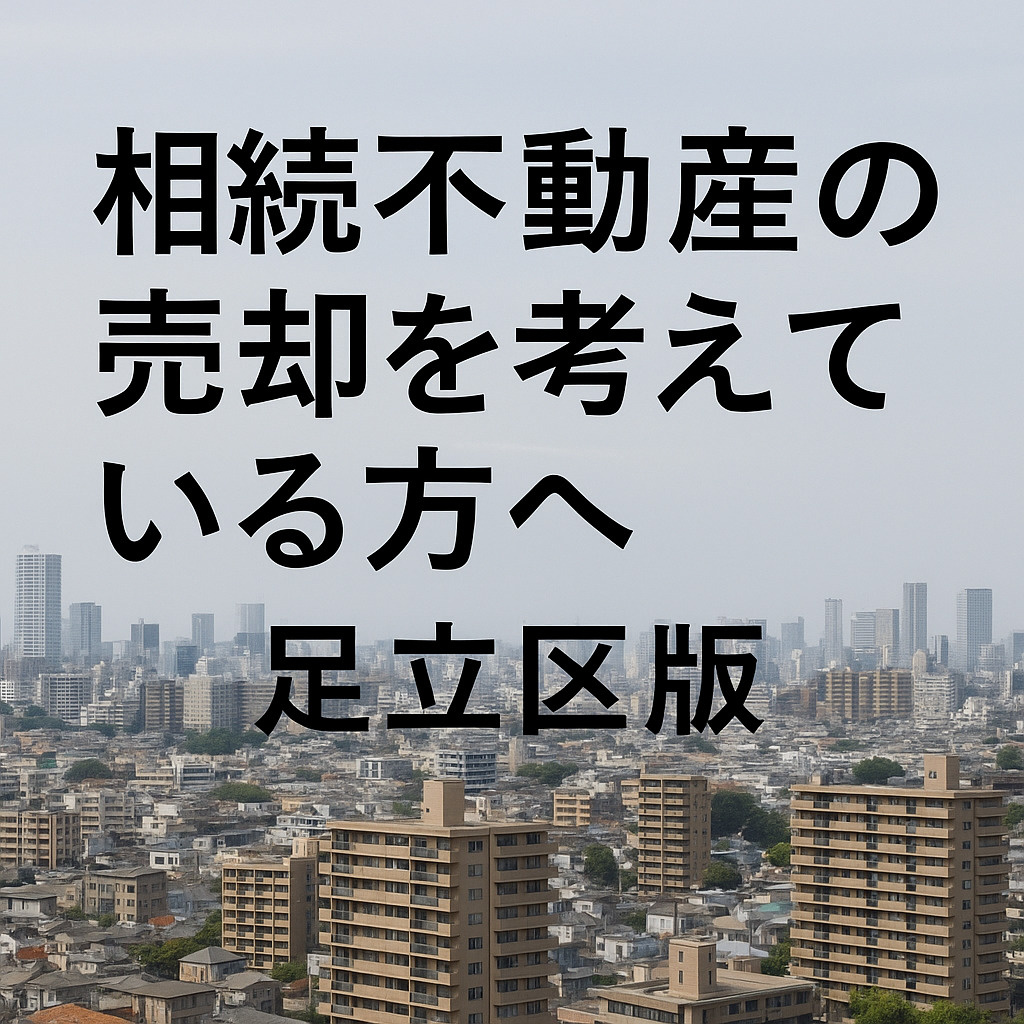 【足立区版】相続不動産を売却するための徹底ガイド 〜相場・流...の画像