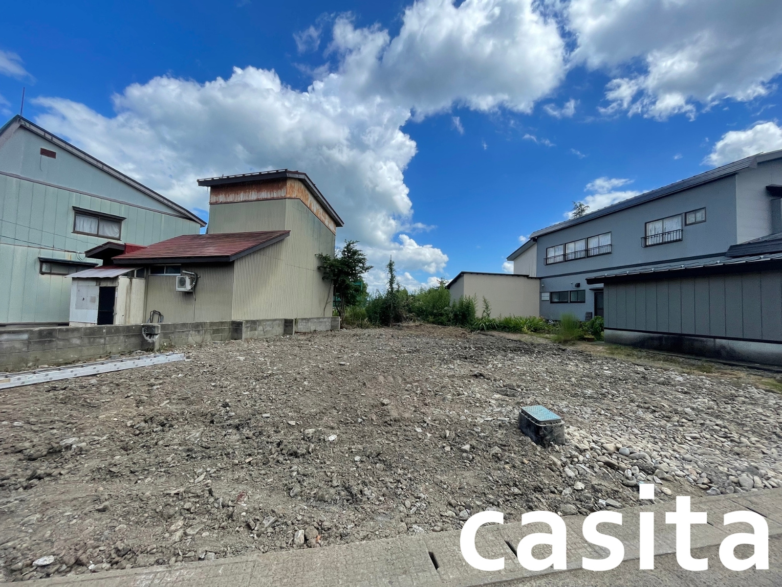 大仙市大曲の住宅用地 お取引事例の画像