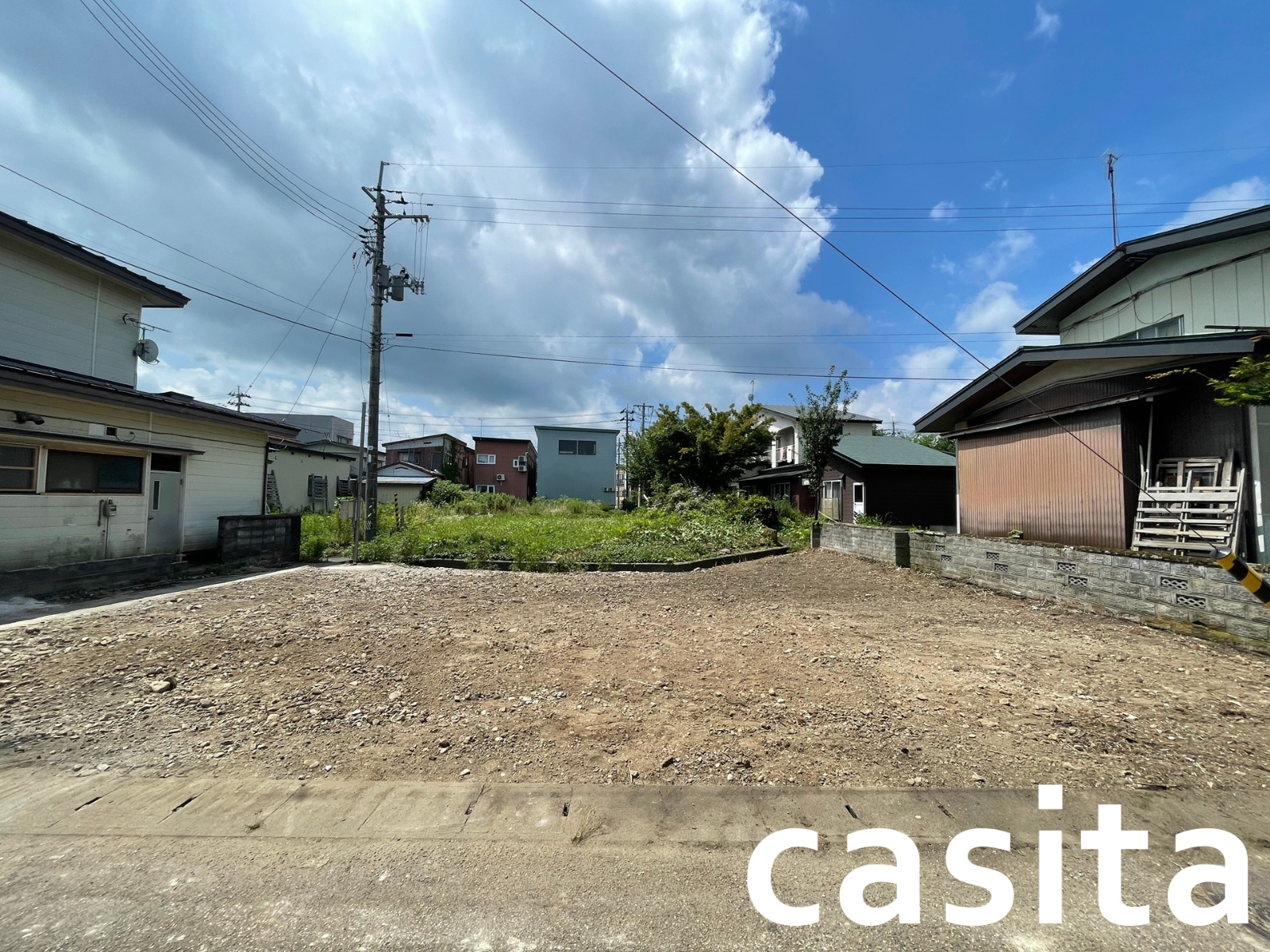 大仙市大曲の土地物件お取引事例の画像