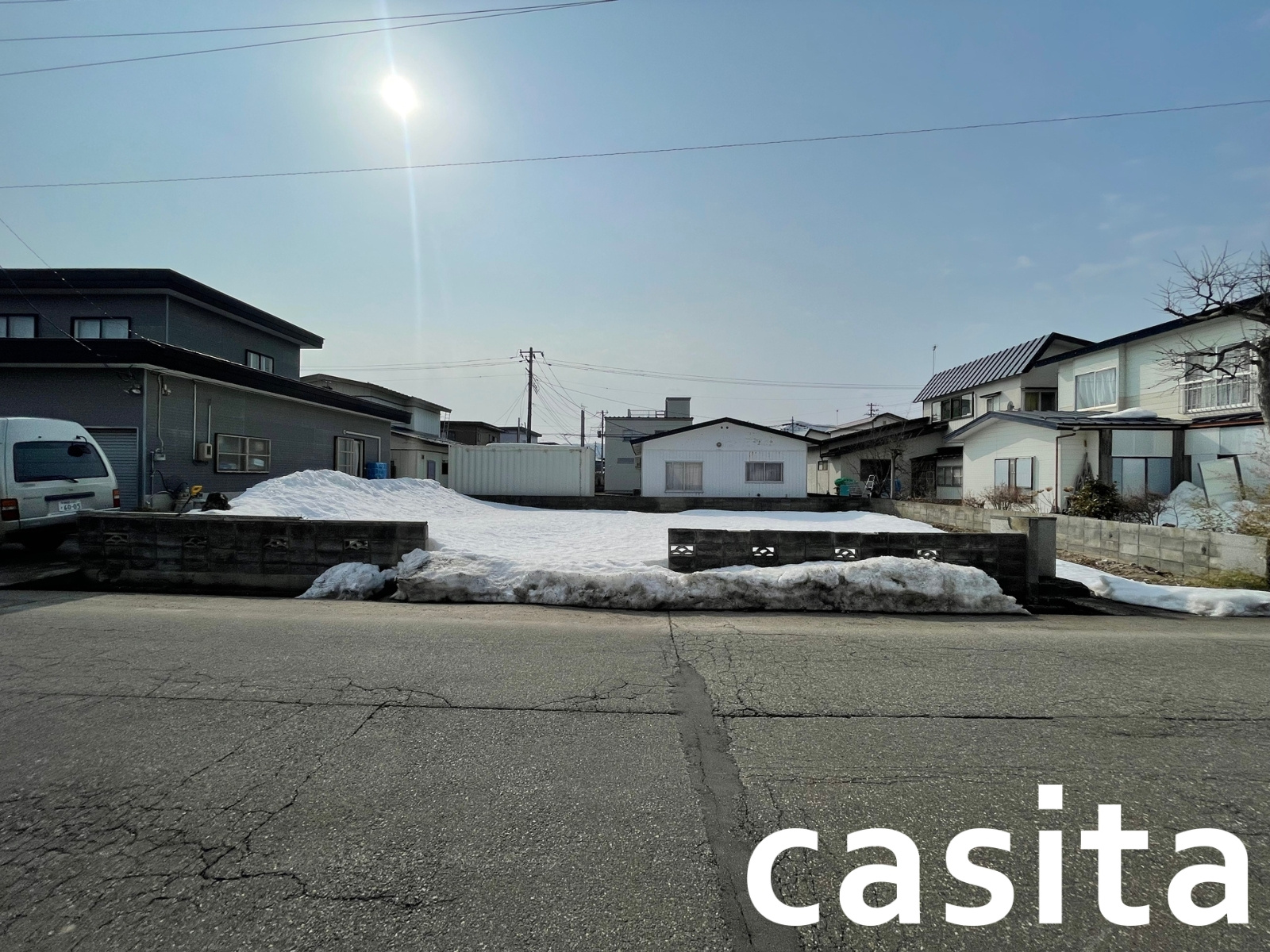 大仙市の住宅用地 土地物件のお取引事例の画像