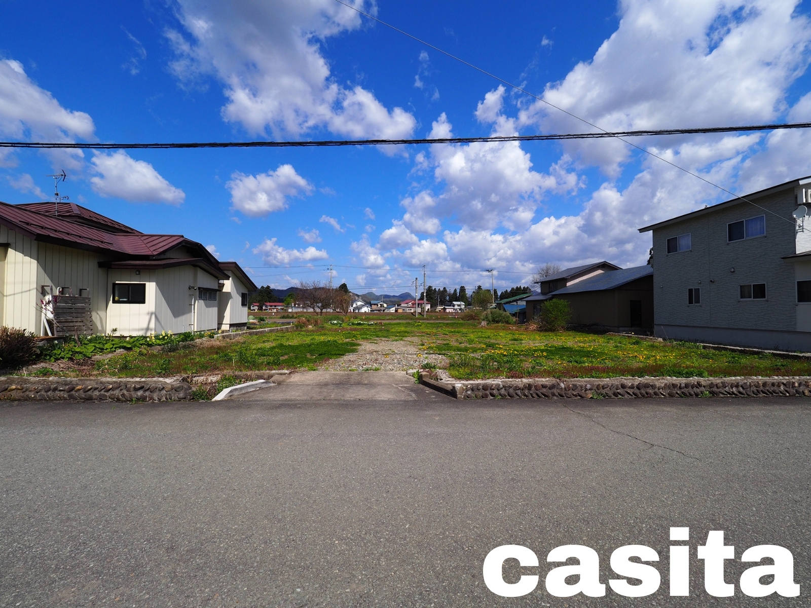 大仙市の住宅用土地お取引事例の画像