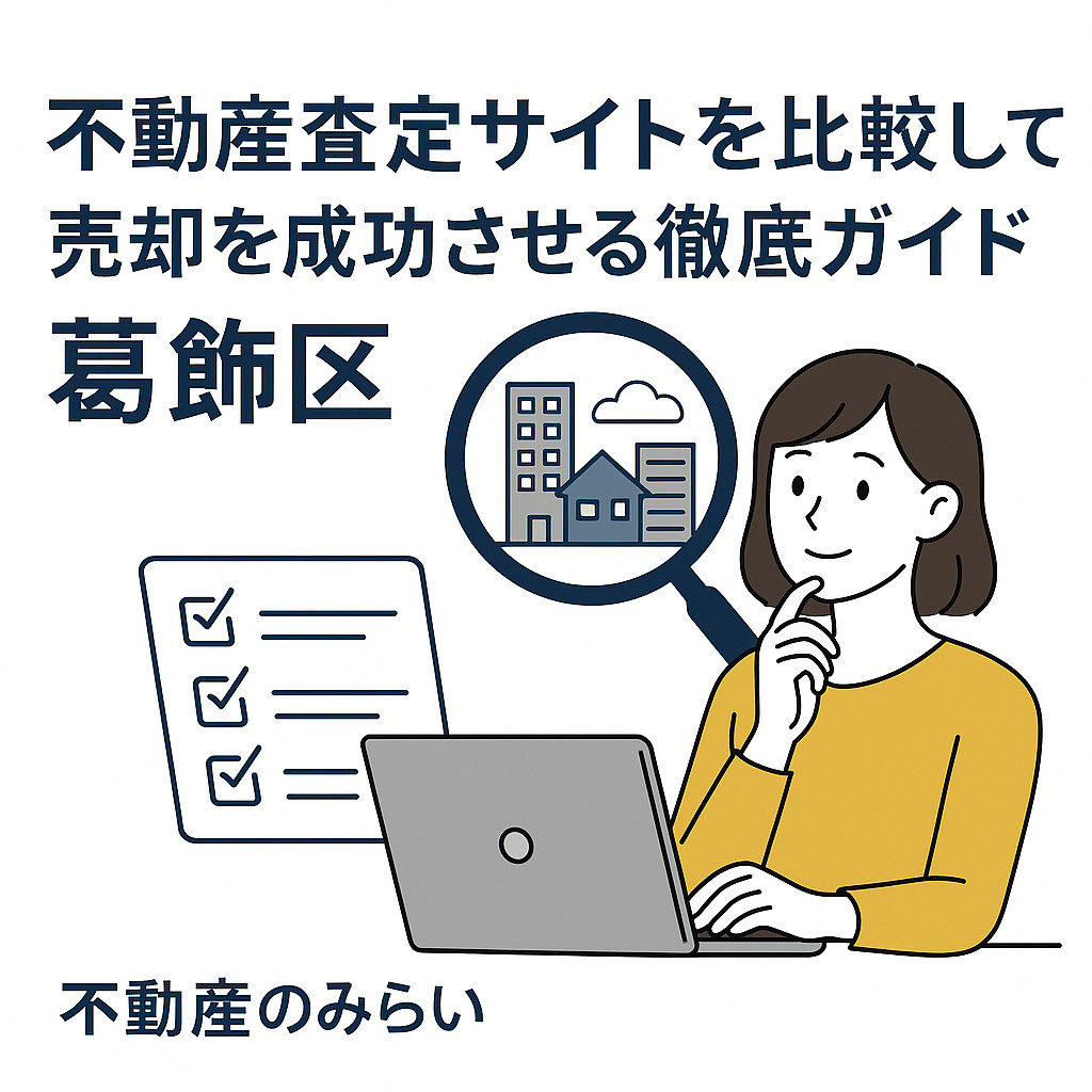 【葛飾区版】不動産査定サイトを比較して売却を成功させる徹底ガ...の画像