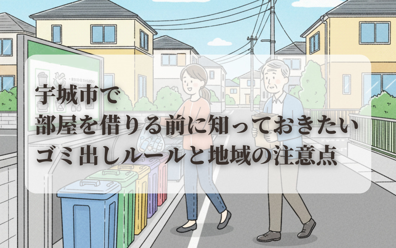 宇城市で部屋を借りる前に知っておきたいゴミ出しルールと地域の...の画像