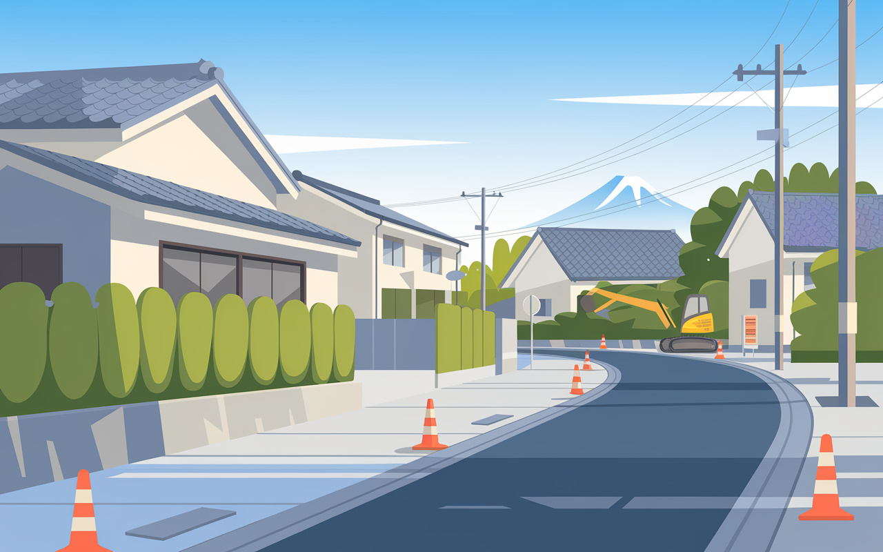 富士市で位置指定道路の採掘許可は必要？通行採掘に関するトラブ...の画像