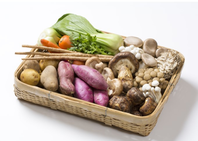 野菜と花の直売の画像