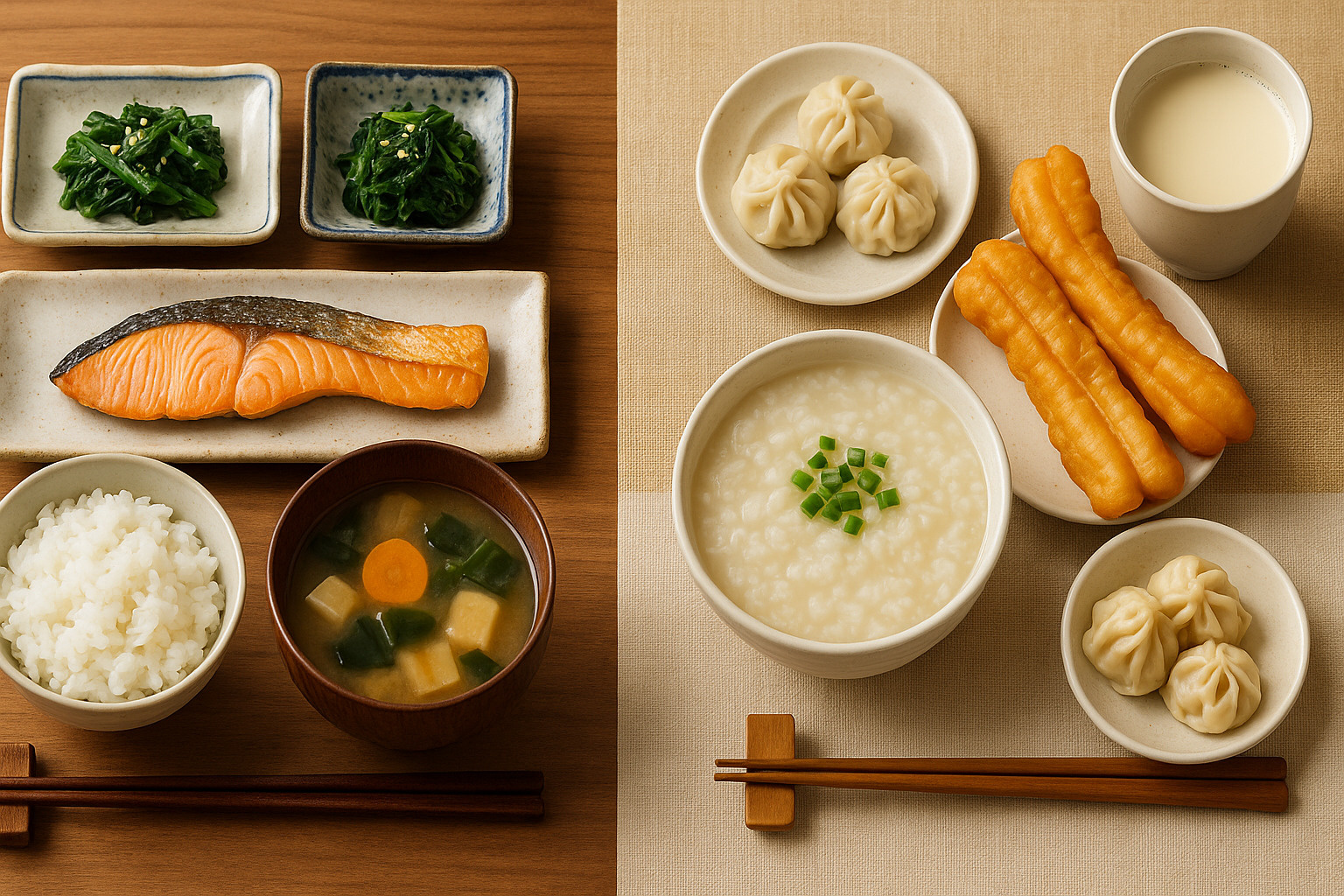 【日中文化の違い】朝食の違いと共通点を解説！の画像