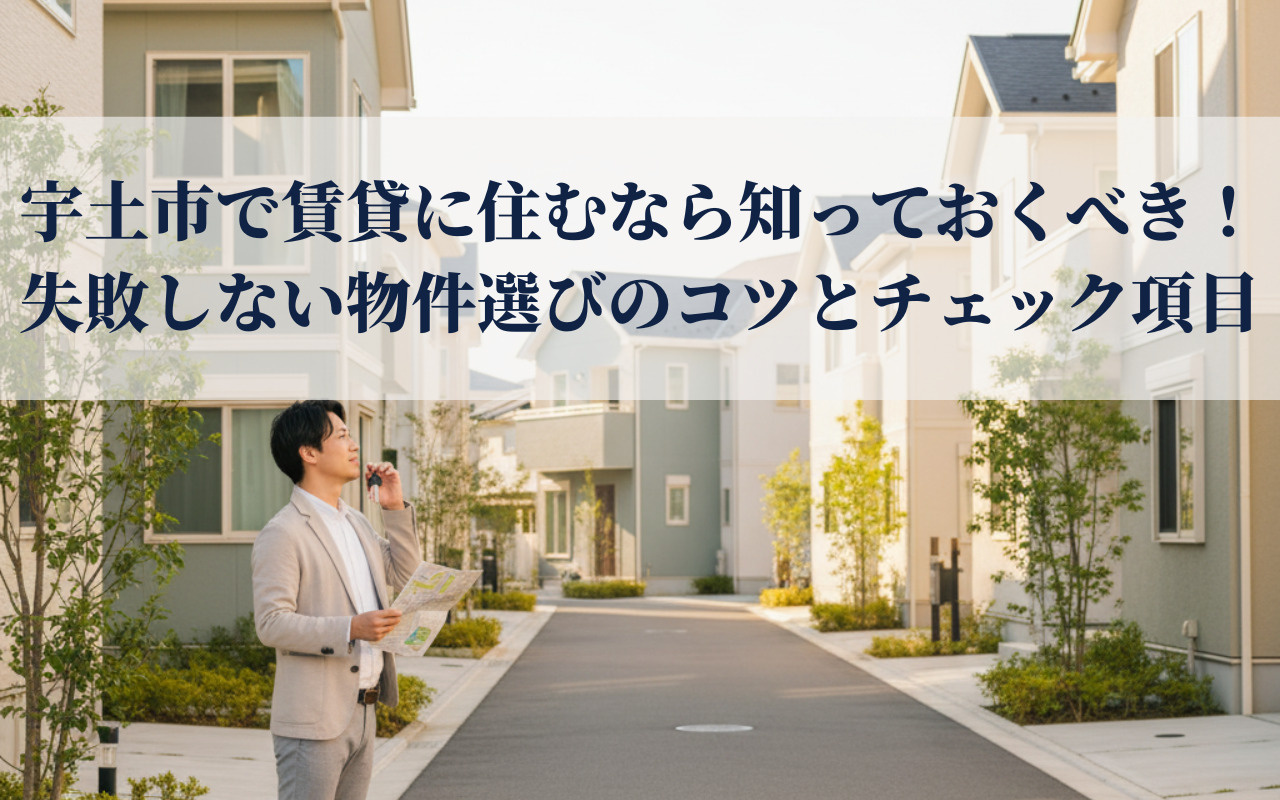 宇土市で賃貸に住むなら知っておくべき！失敗しない物件選びのコ...の画像