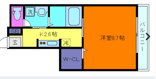 【セジュール六甲道｜神戸市灘区】駅近・オートロック付き1K！...の画像