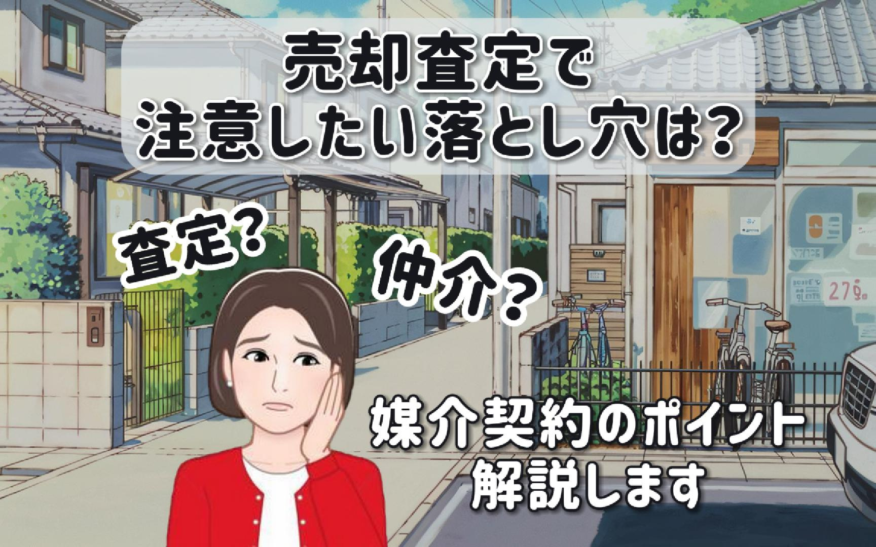 売却査定で仲介を選ぶときの落し穴は？媒介契約のポイントも解説...の画像