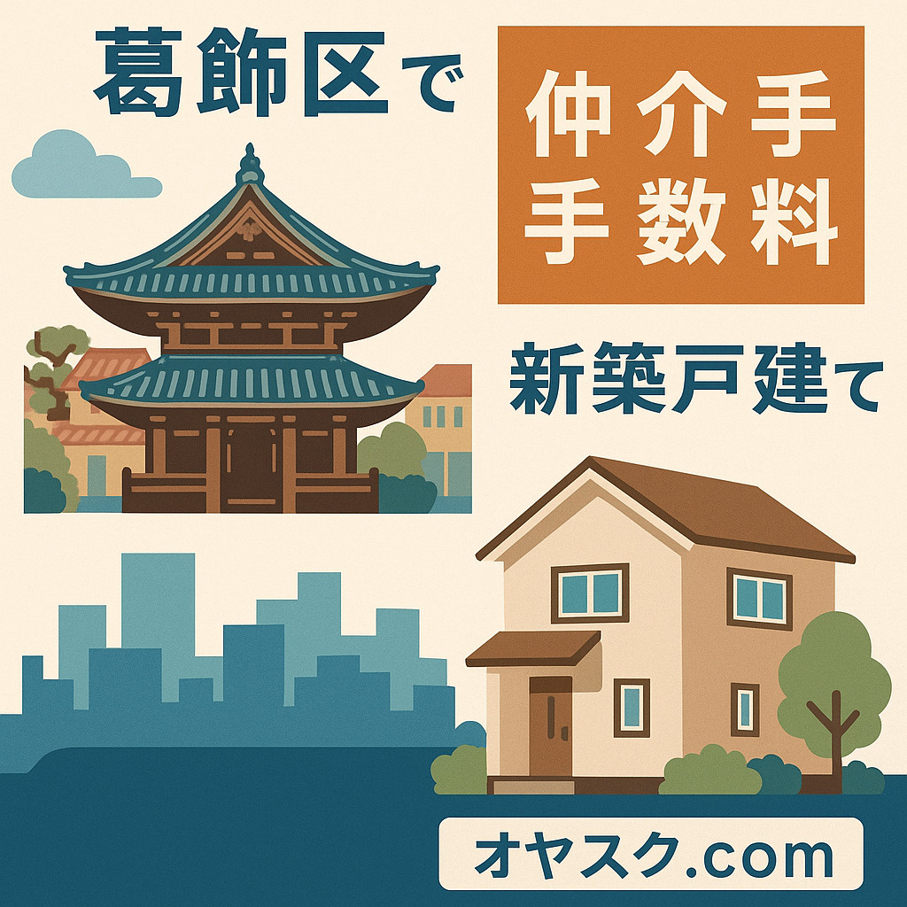 【オヤスク.com】葛飾区で新築戸建てを購入するなら！仲介手...の画像