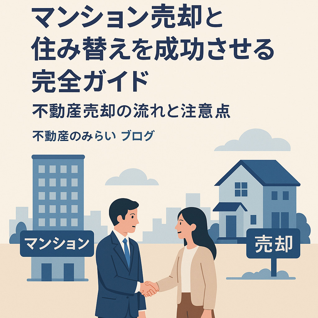 足立区でマンション売却と住み替えを成功させる完全ガイド｜不動...の画像