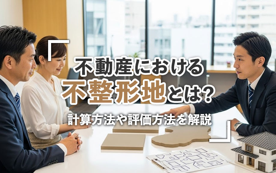 不動産における不整形地とは？計算方法や評価方法を解説の画像