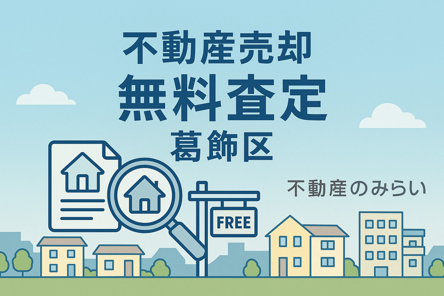 葛飾区で不動産売却を成功させる方法｜無料査定でわかる相場・流...の画像