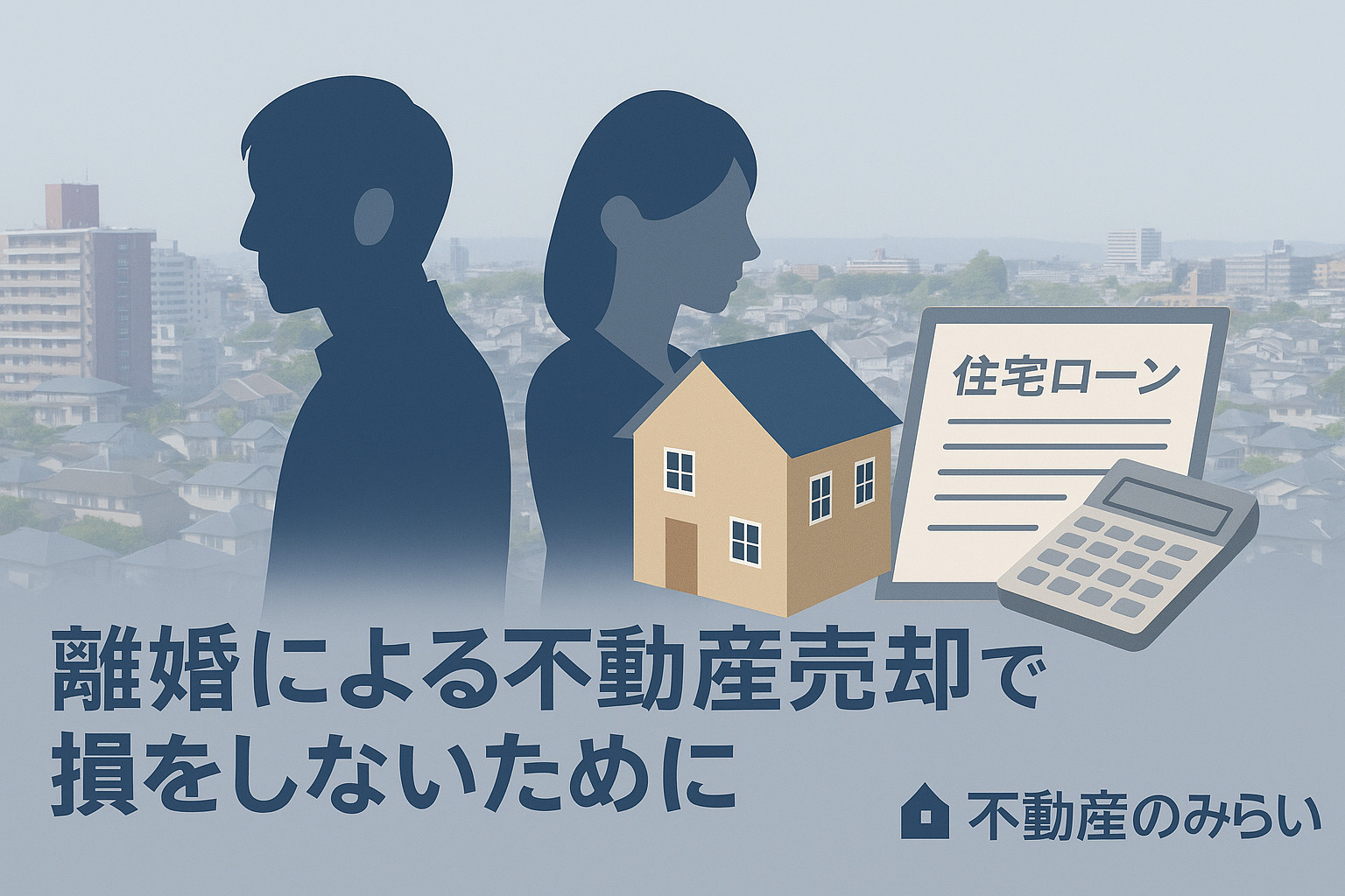 離婚による不動産売却で損をしないために（足立区版）の画像