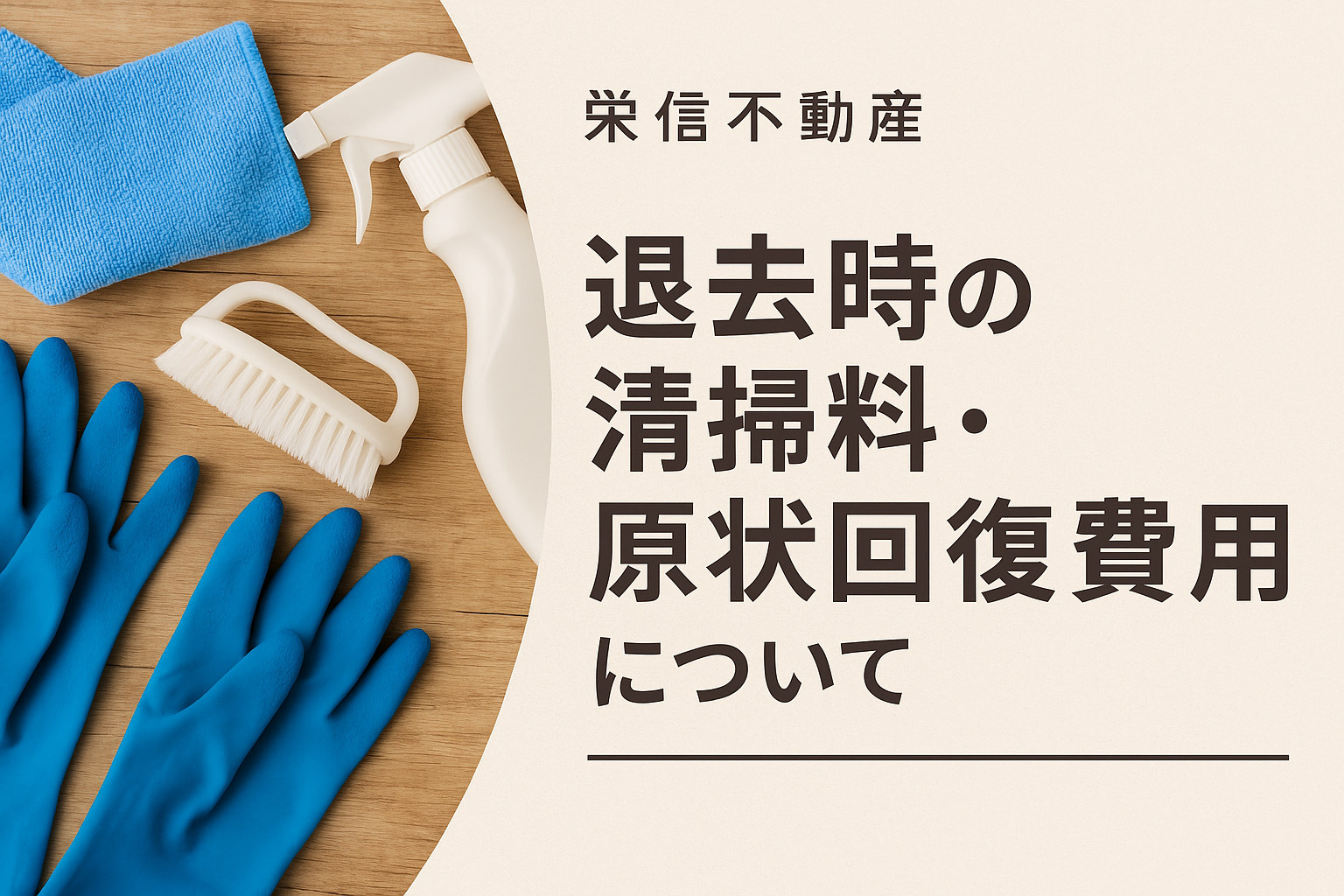 退去時の清掃料・原状回復費用について～入居者が知っておくべき...の画像