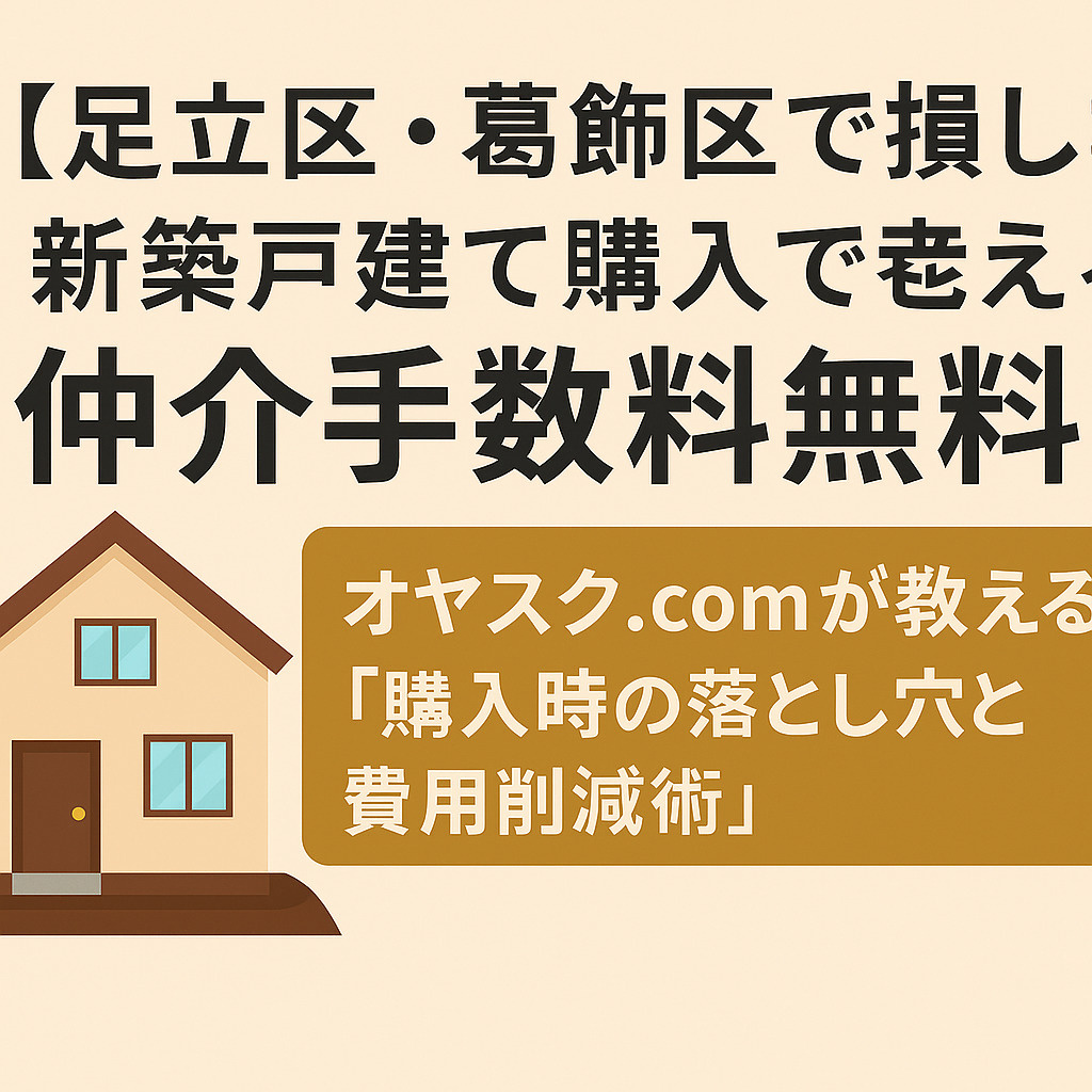 今がチャンス！2025年秋、金利上昇前に“新築戸建”を賢く買...の画像