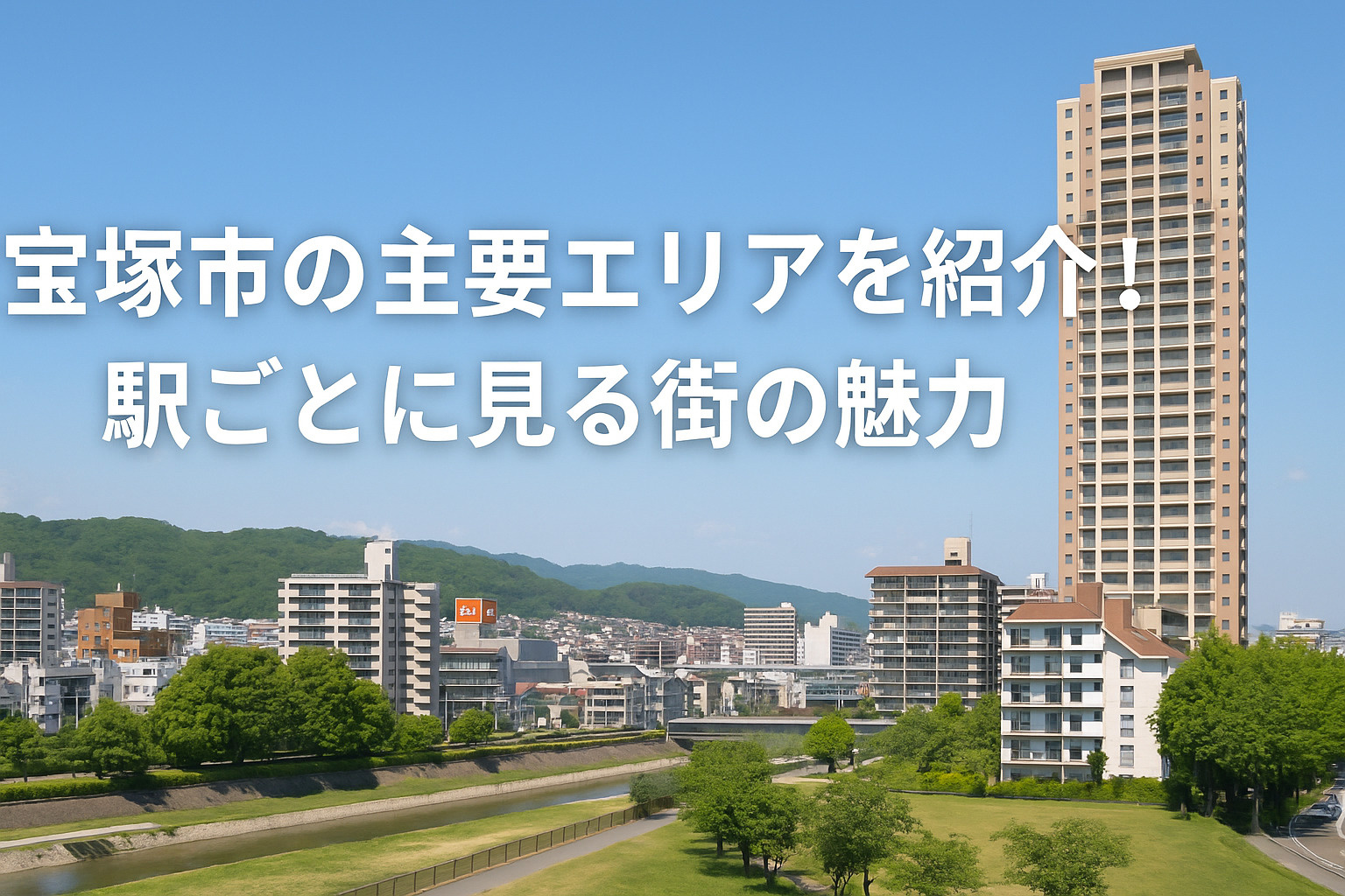  宝塚で“休日を過ごす”ならここ。街歩きモデルコースの画像