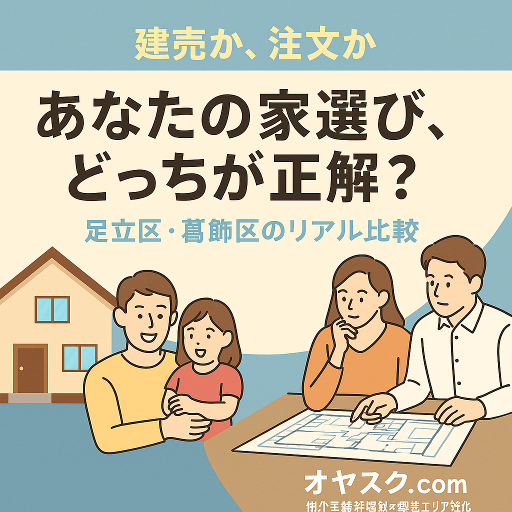 建売住宅 vs 注文住宅」どっちが得？——2025年の家選び...の画像