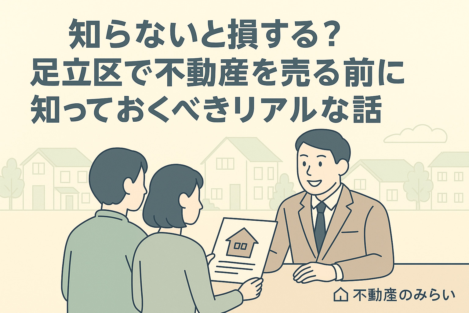 【知らなきゃ損】葛飾区の不動産売却で後悔しないための成功法則...の画像
