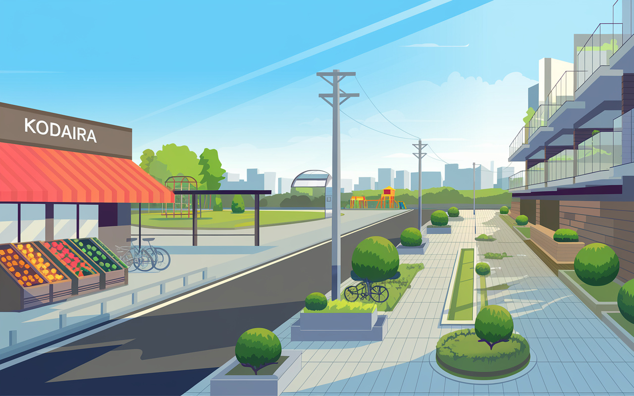 【小平市】街の魅力や特徴を知っていますか？交通や買い物の利便...の画像