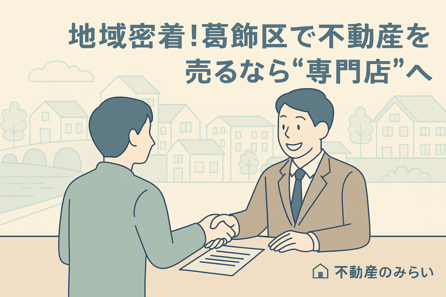 【地域密着】葛飾区で不動産を売るなら“専門店”に任せるべき理...の画像