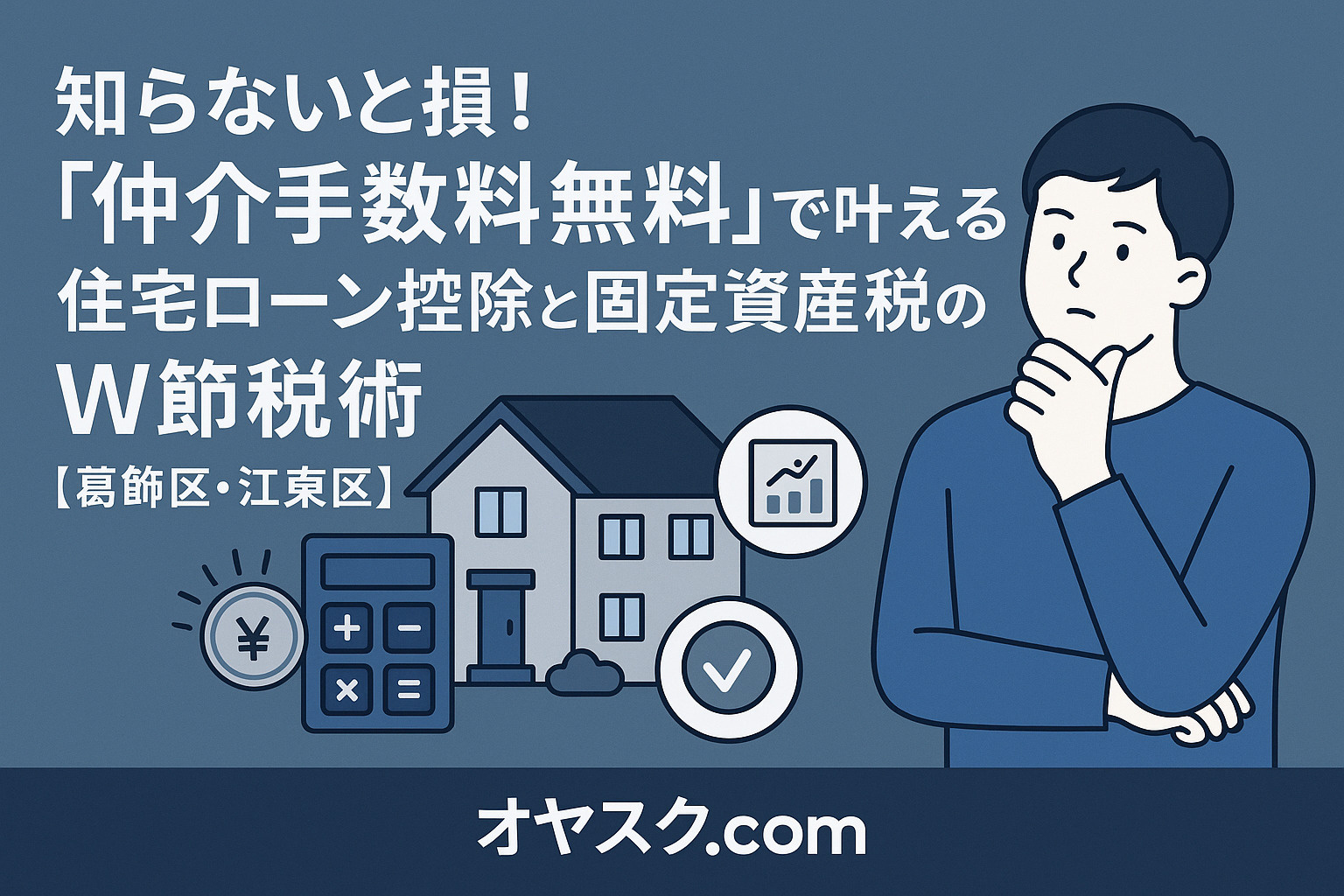 知らないと損！“仲介手数料無料”で叶える住宅ローン控除と固定...の画像