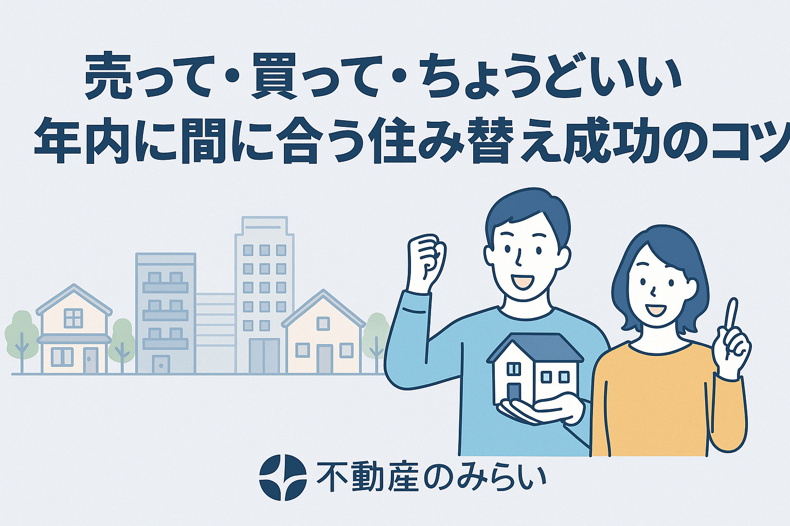 売って・買って・ちょうどいい──年内に間に合う住み替え成功の...の画像