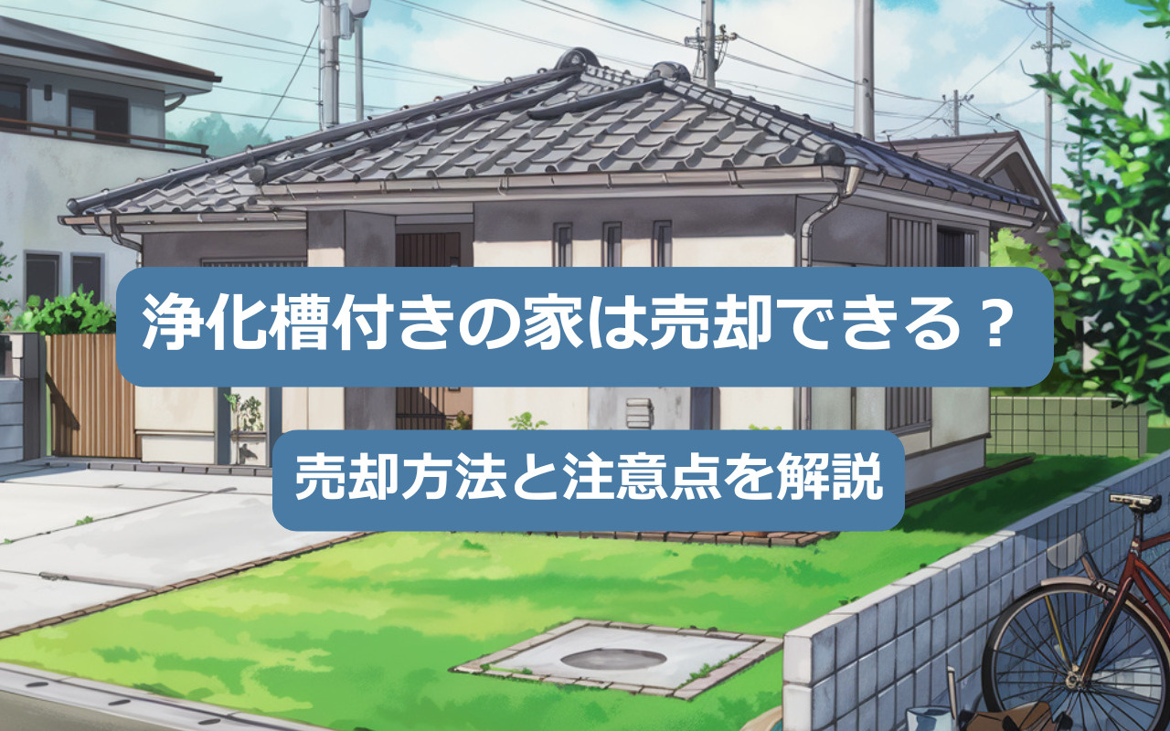 【2025年】浄化槽付きの家は売却できる？売却方法と注意点を...の画像