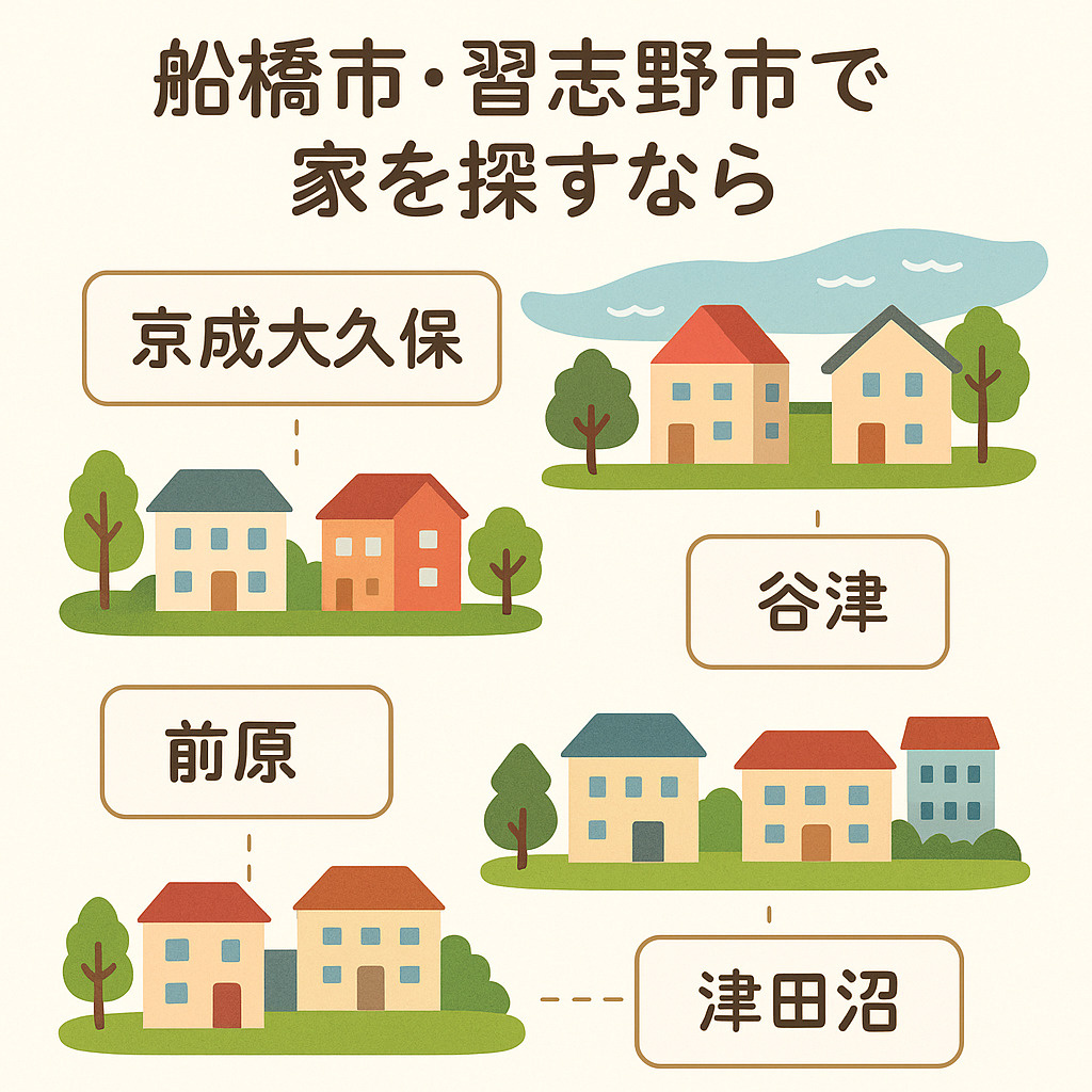 船橋市・習志野市で家を探すならの画像