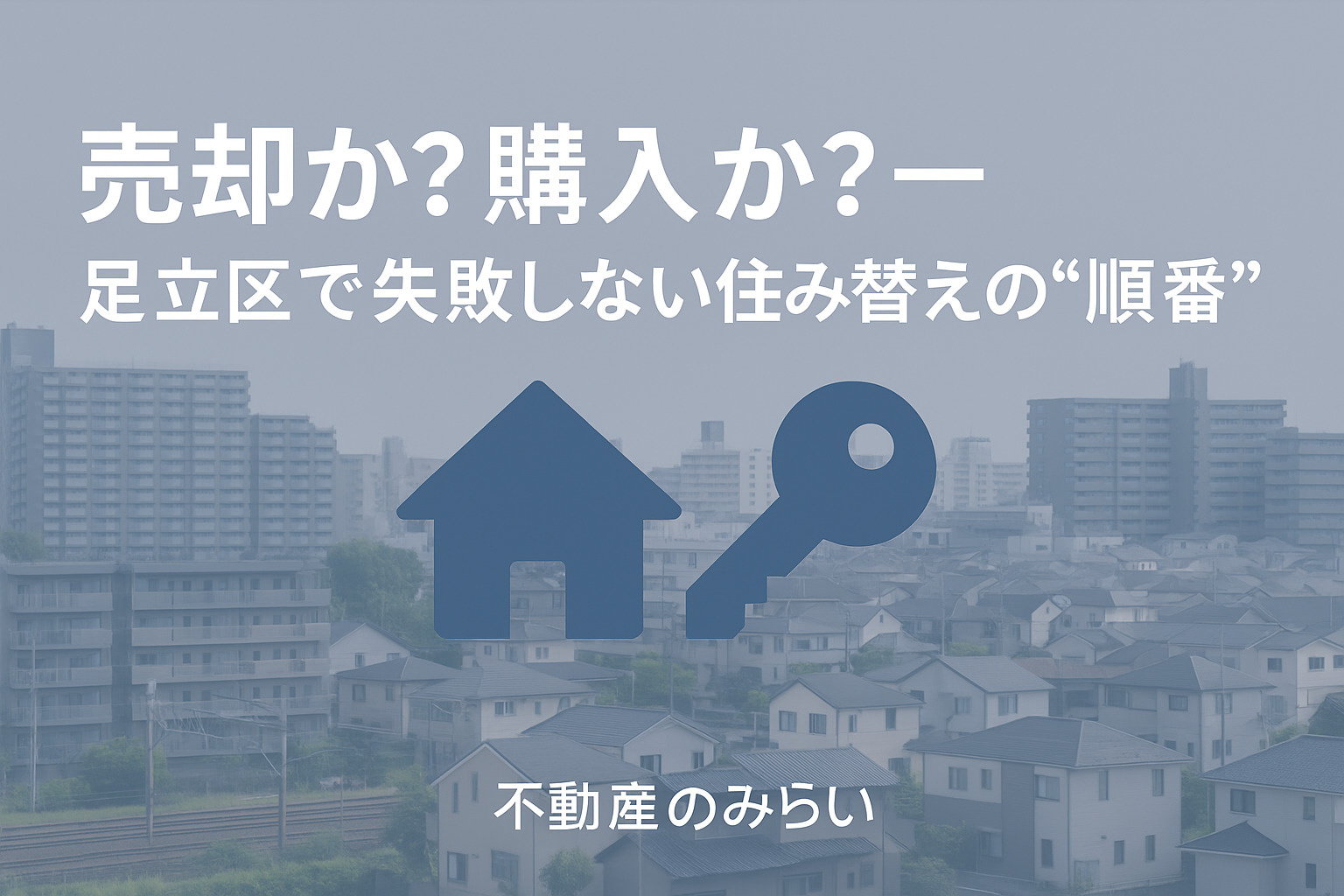 足立区でマンションを売って戸建てへ──後悔しない住み替えの成...の画像
