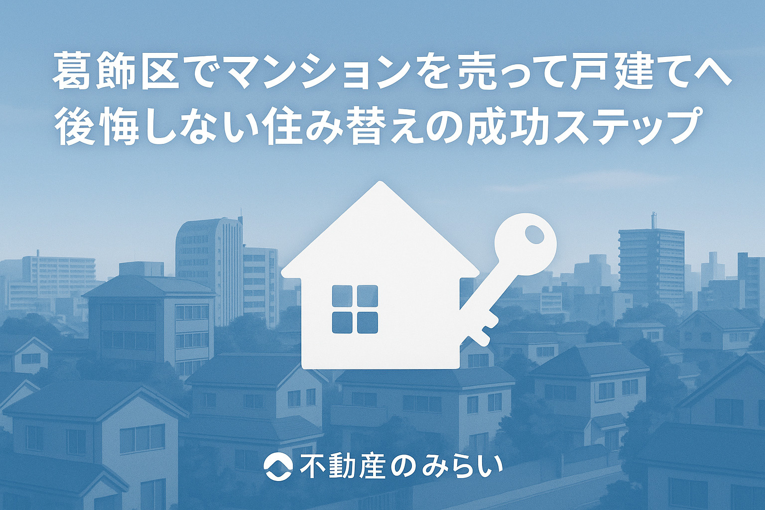 葛飾区でマンションを売って戸建てへ──後悔しない住み替えの成...の画像