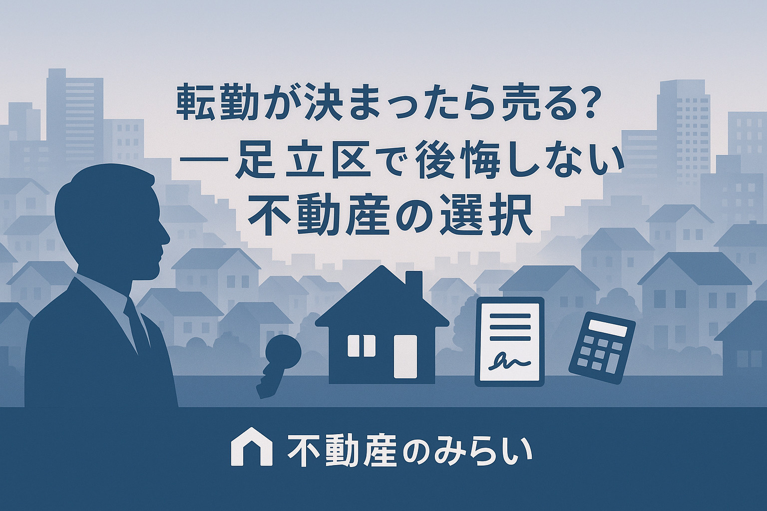 転勤が決まったら売る？貸す？──足立区で後悔しない不動産の選...の画像