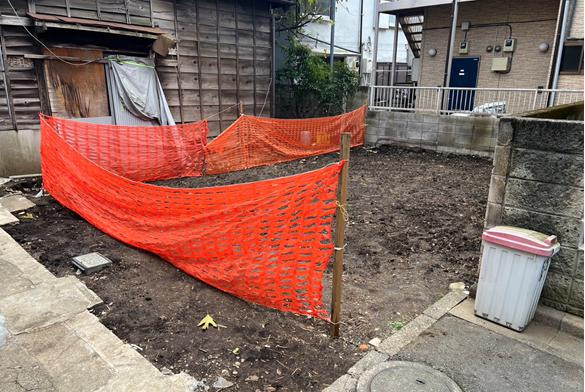 新宿区中井　解体工事完了の画像