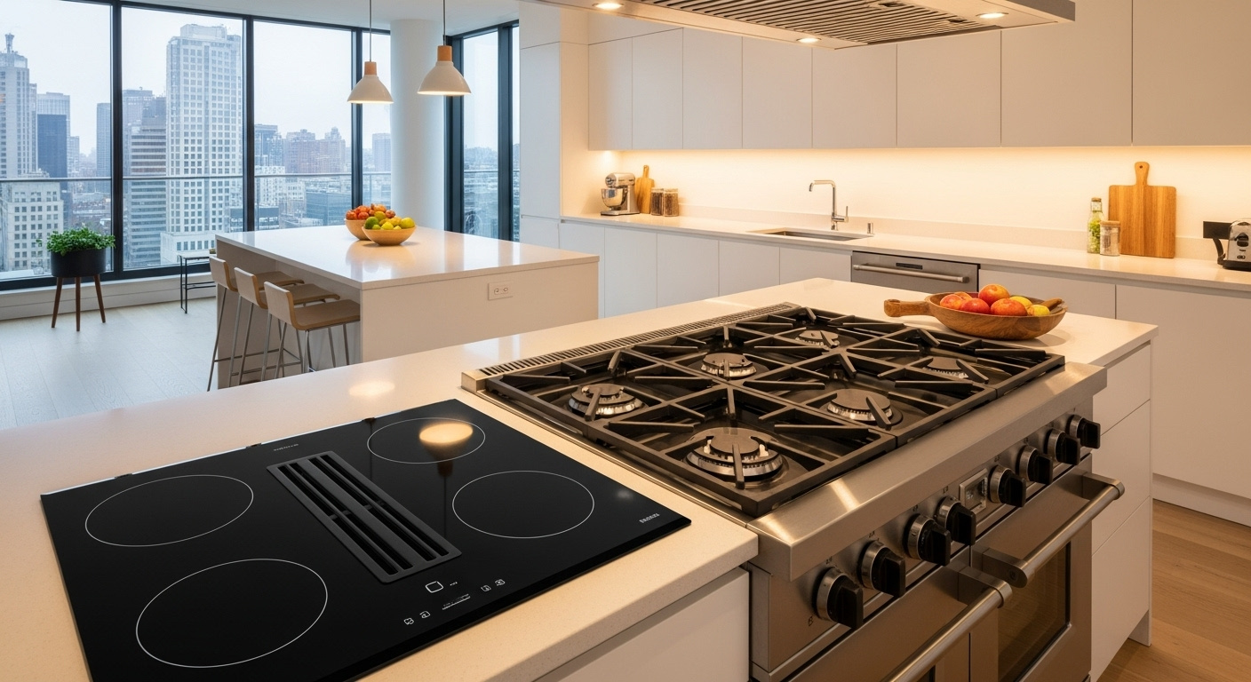 IHとガスコンロはどっちがいい？後悔しないキッチン選びのコツ...の画像