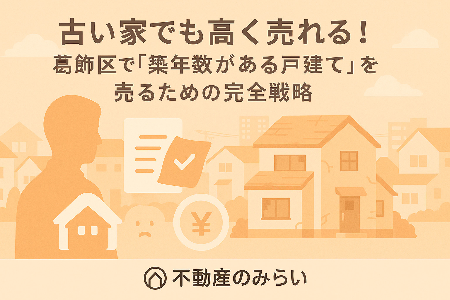 古い家でも高く売れる！葛飾区で“築年数がある戸建て”を売るた...の画像