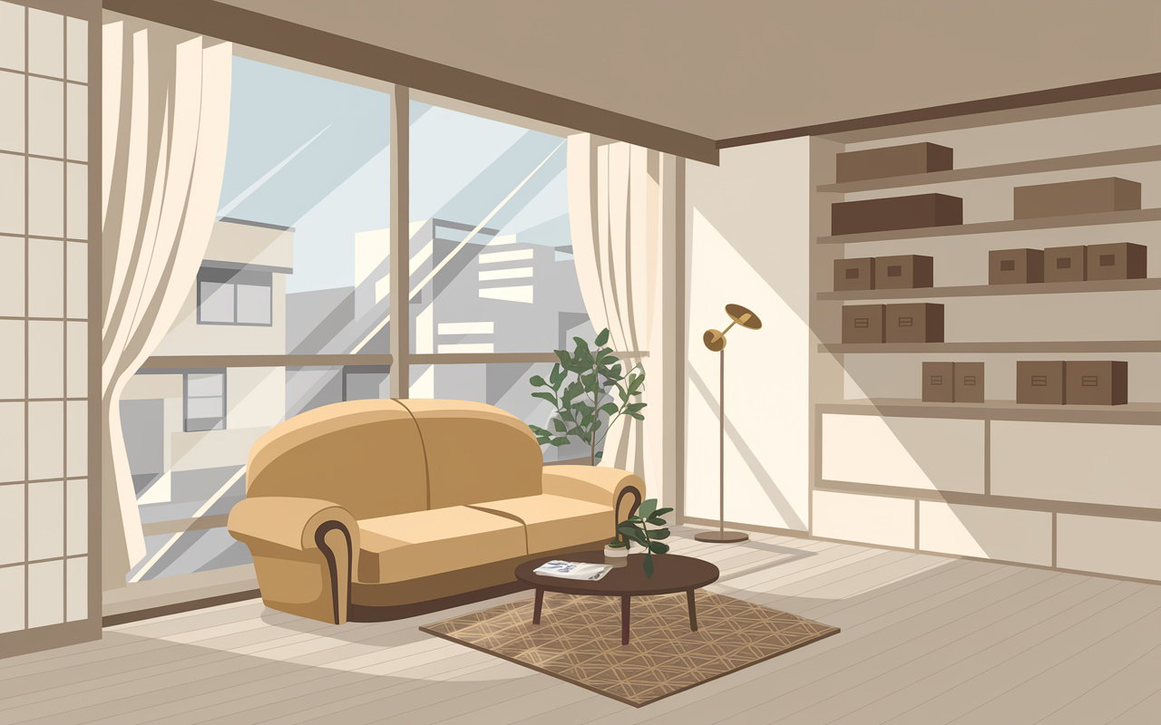 岐阜市の賃貸物件でおしゃれ部屋を作るコツは？収納や照明の工夫...の画像