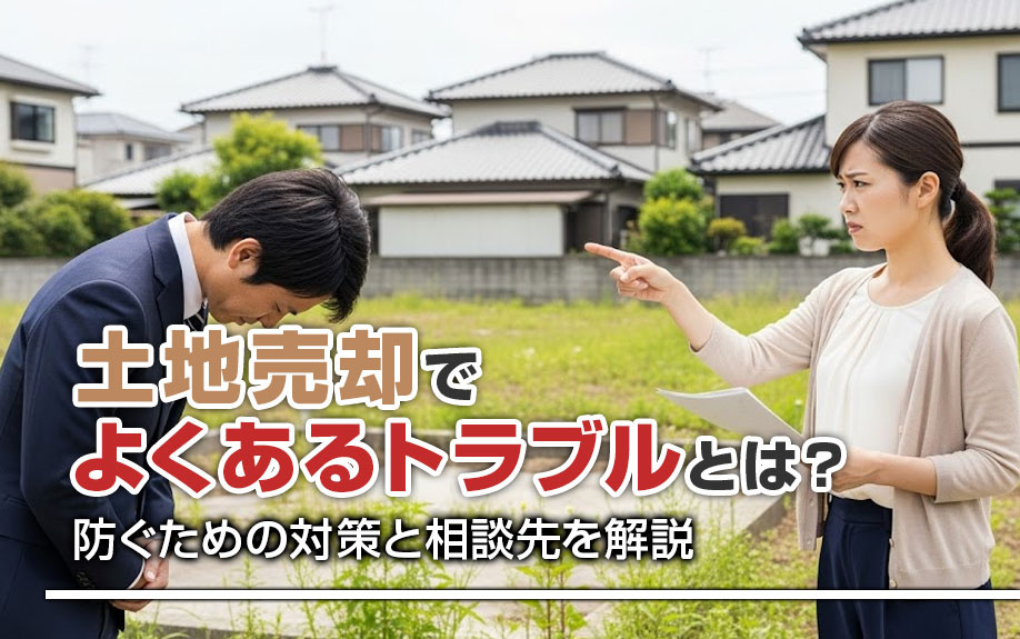 土地売却でよくあるトラブルとは？防ぐための対策と相談先を解説...の画像