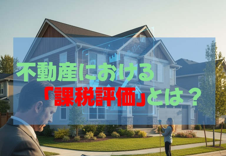 不動産における「課税評価」とは？の画像