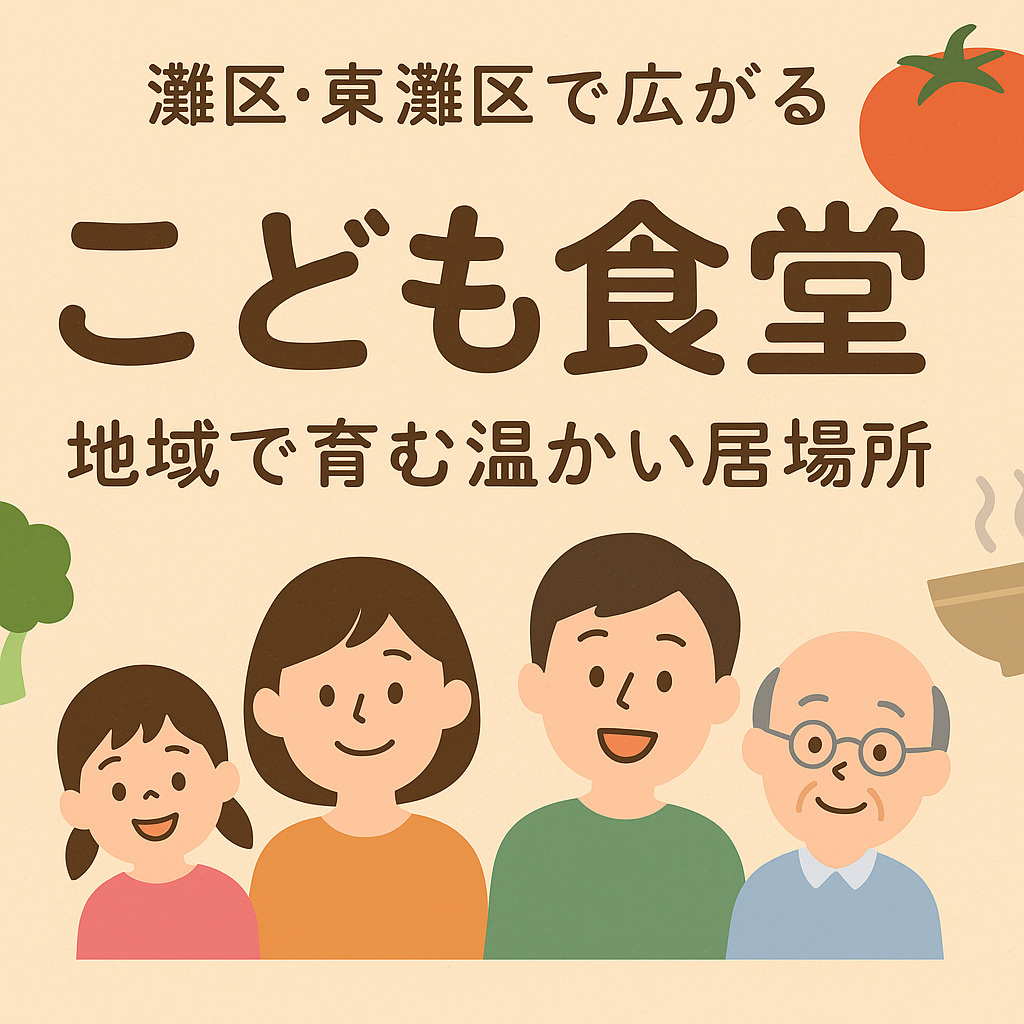 灘区・東灘区で広がる『こども食堂』〖地域で育む温かい居場所〗...の画像