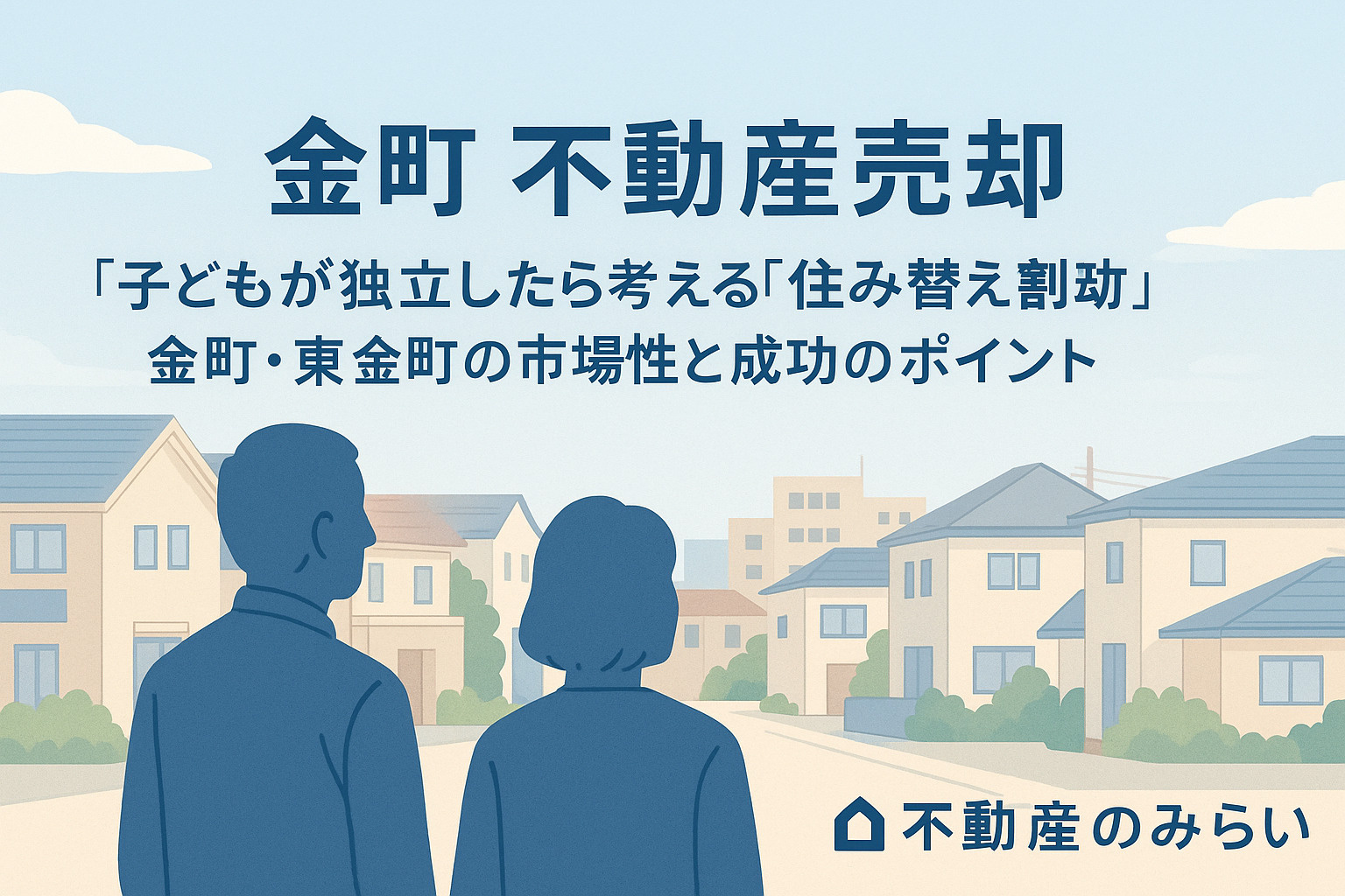 【金町 不動産売却】  子どもが独立したら考える“住み替え売...の画像