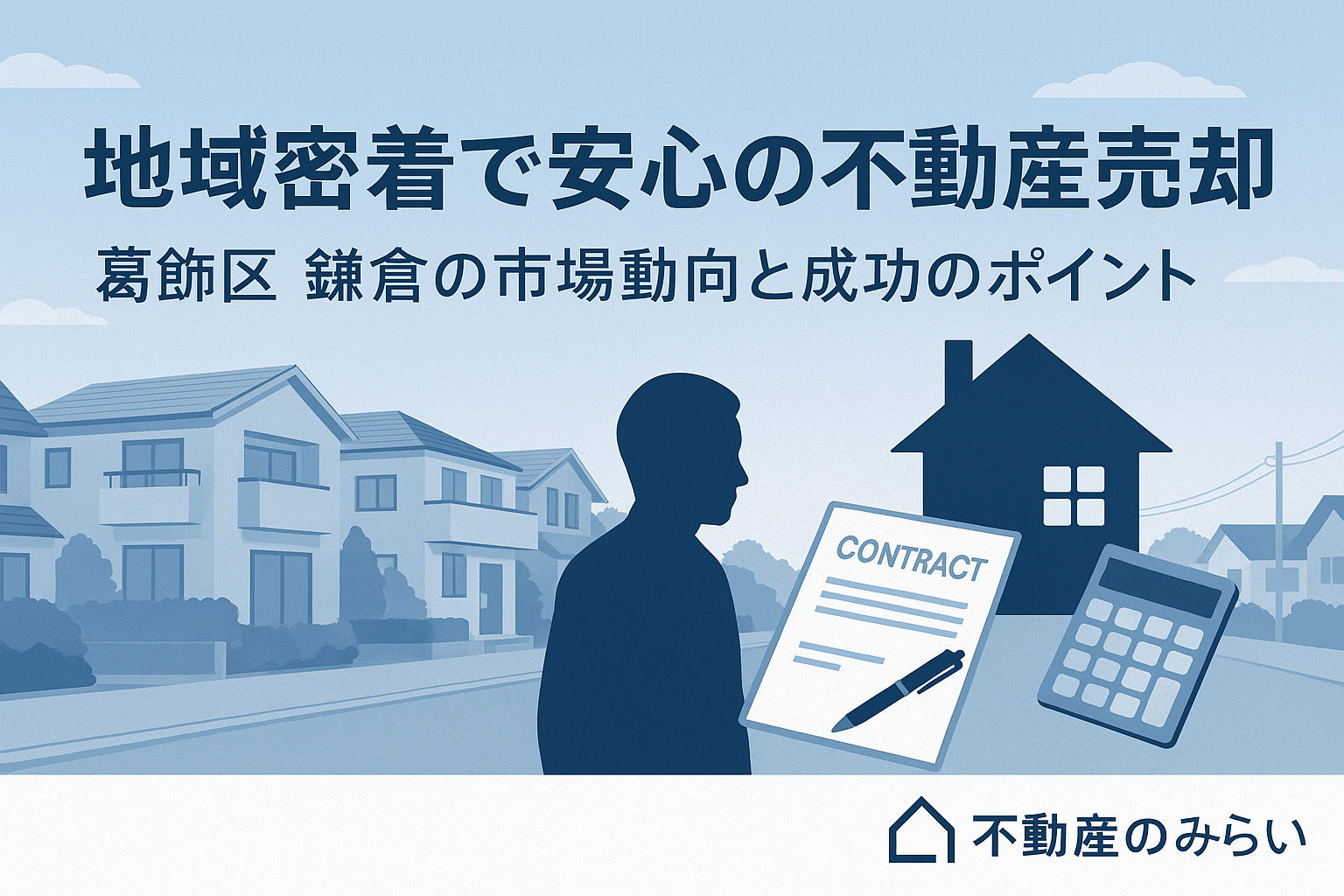 地域密着で安心の不動産売却｜葛飾区 鎌倉の市場動向と成功のポ...の画像
