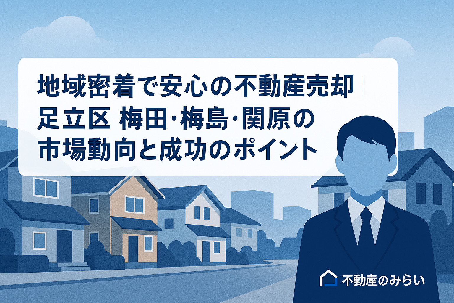 地域密着で安心の不動産売却｜足立区 梅田・梅島・関原の市場動...の画像