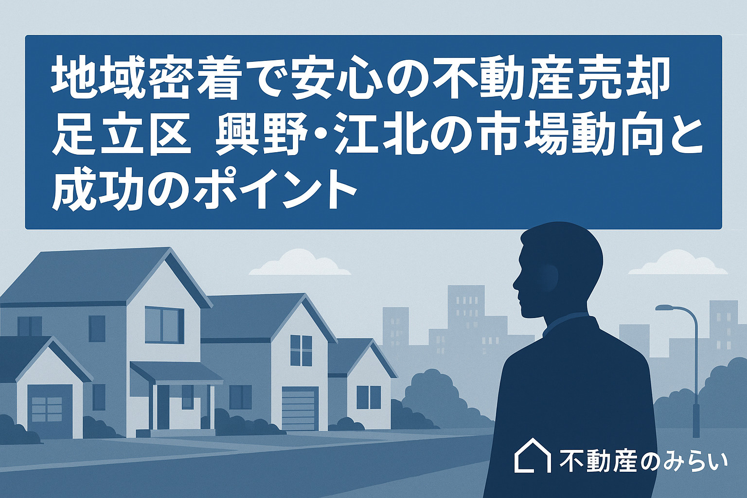 地域密着で安心の不動産売却｜足立区 興野・江北の市場動向と成...の画像