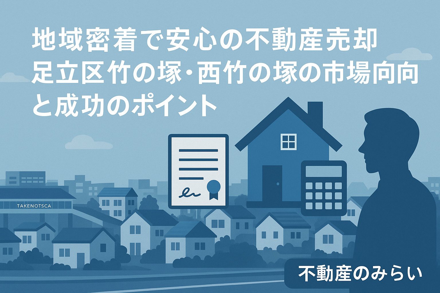地域密着で安心の不動産売却｜足立区 竹の塚・西竹の塚の市場動...の画像