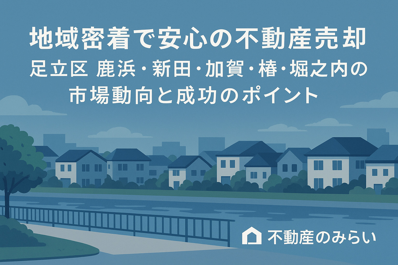 地域密着で安心の不動産売却｜足立区 鹿浜・新田・加賀・椿・堀...の画像