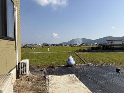 今日は父親と一緒にポスティングと草刈りをやりました！ー【倉敷...の画像